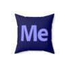 Adobe Media Encoder Faux Suede Pillow
