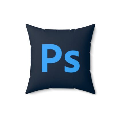 Adobe Photoshop Faux Suede Pillow