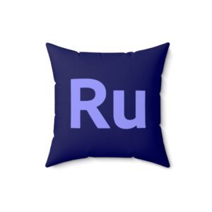 Adobe Premiere Rush Faux Suede Pillow