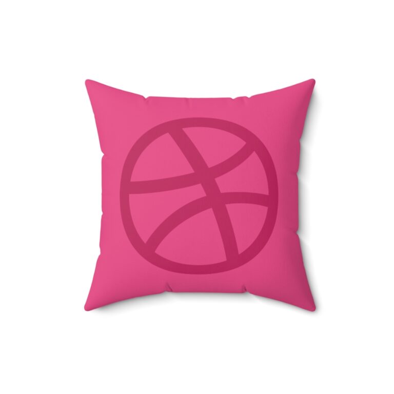 Dribbble Faux Suede Pillow