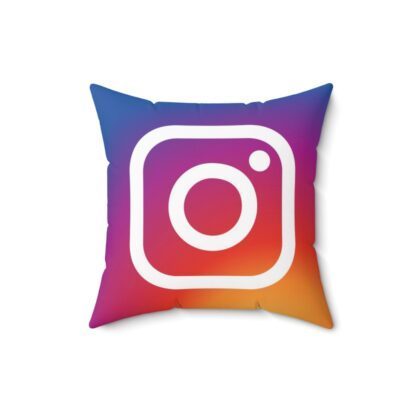 Instagram Faux Suede Pillow