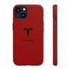 Tesla Case for iPhone 13 - Red