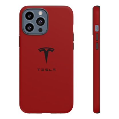 Tesla Case for iPhone 13 - Red