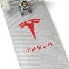 Tesla Logo Sticker - Red - Image 5