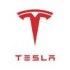Tesla Logo Sticker - Red