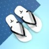 Tesla Unisex Flip Flops - White
