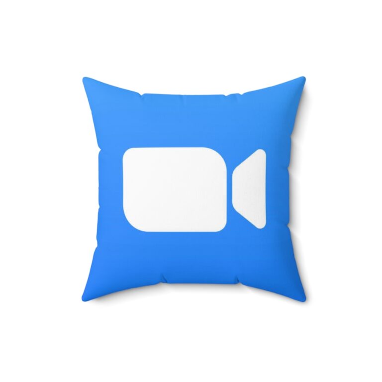 Zoom Faux Suede Pillow