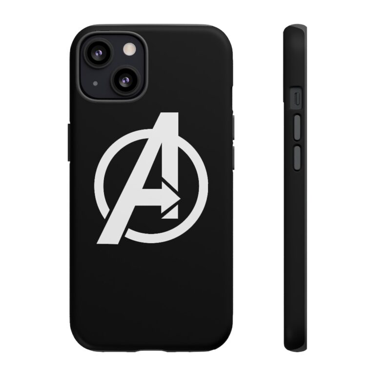 Avengers Logo Black Case for iPhone 13