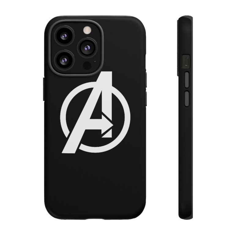 Avengers Logo Black Case for iPhone 13