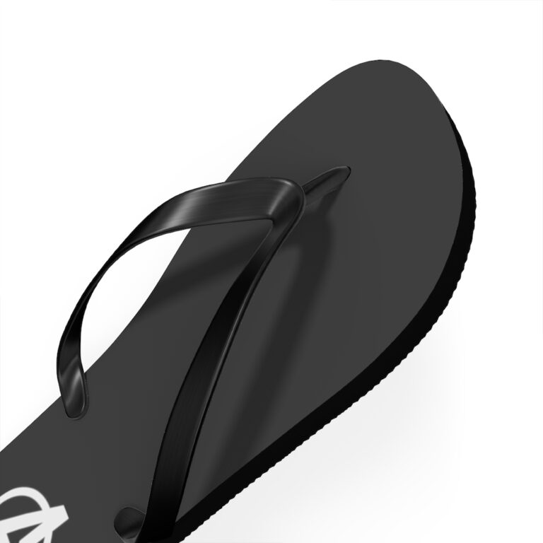 Avengers Logo Flip Flop Sandals - Black