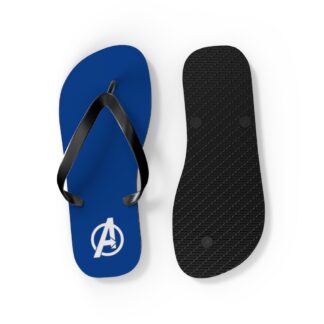 Avengers Logo Flip Flop Sandals - Blue