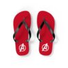 Avengers Logo Flip Flop Sandals - Red
