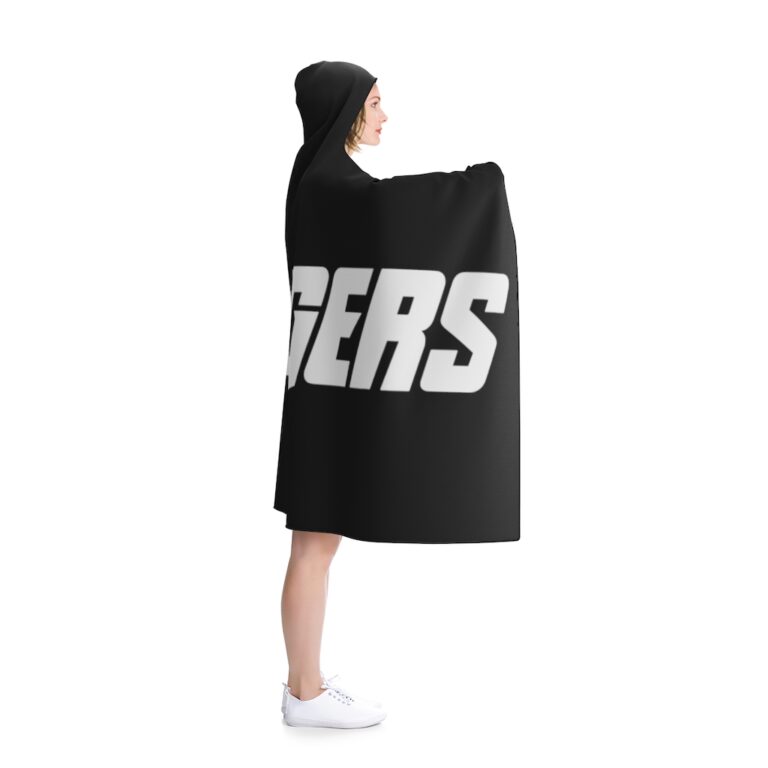 Avengers Logo Hooded Blanket - Black