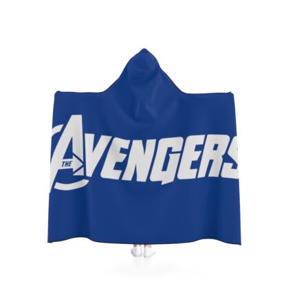 Avengers Logo Hooded Blanket - Blue