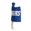 Avengers Logo Hooded Blanket - Blue