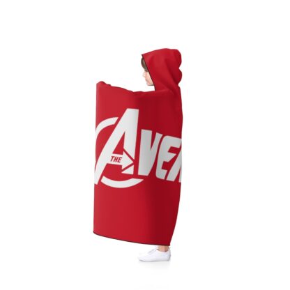 Avengers Logo Hooded Blanket - Red