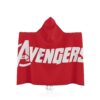 Avengers Logo Hooded Blanket - Red