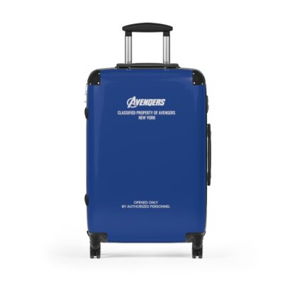 Blue Avengers Luggage Suitcase