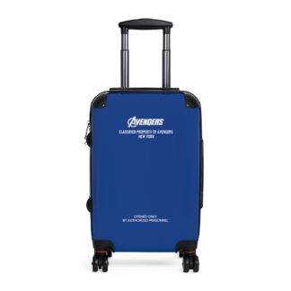 Blue Avengers Luggage Suitcase