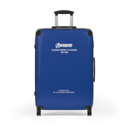 Blue Avengers Luggage Suitcase