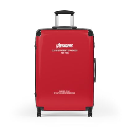 Red Avengers Luggage Suitcase