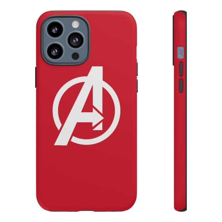 Avengers Logo Red Case for iPhone 13