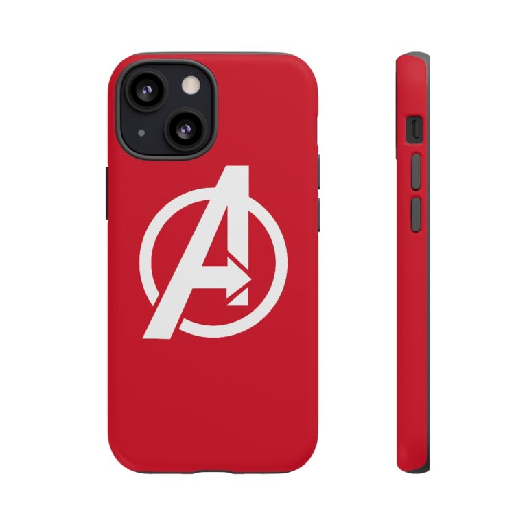 Avengers Logo Red Case for iPhone 13