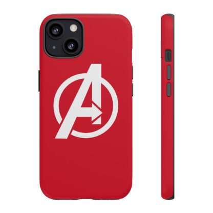 Avengers Logo Red Case for iPhone 13