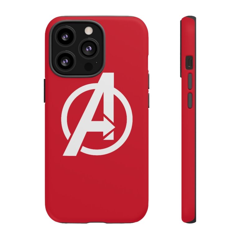Avengers Logo Red Case for iPhone 13