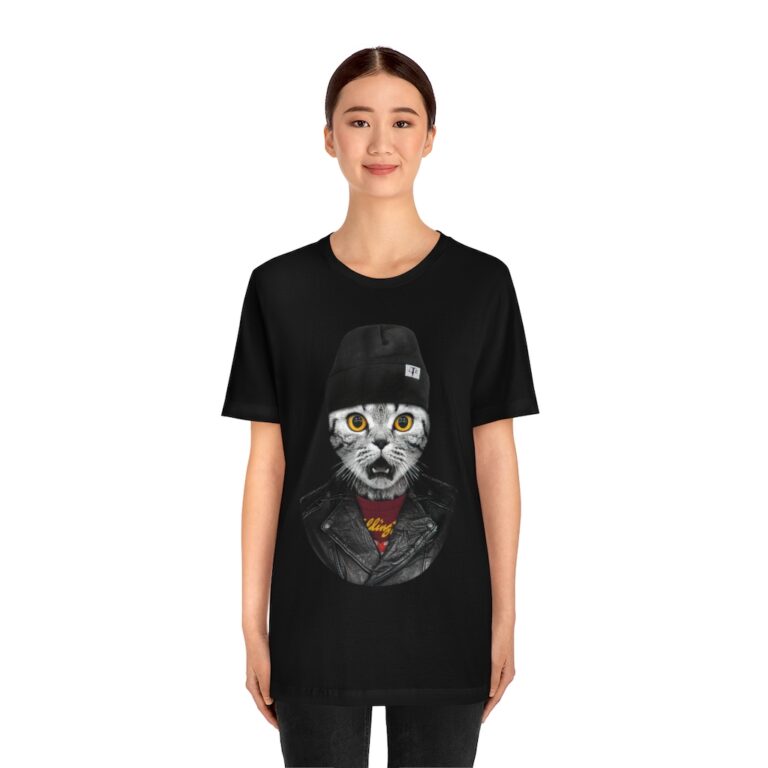Funny Street Cat Unisex T-Shirt