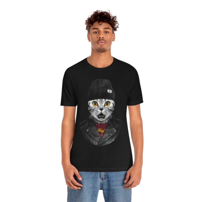 Funny Street Cat Unisex T-Shirt