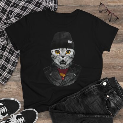 Funny Street Cat Women's T-Shirt