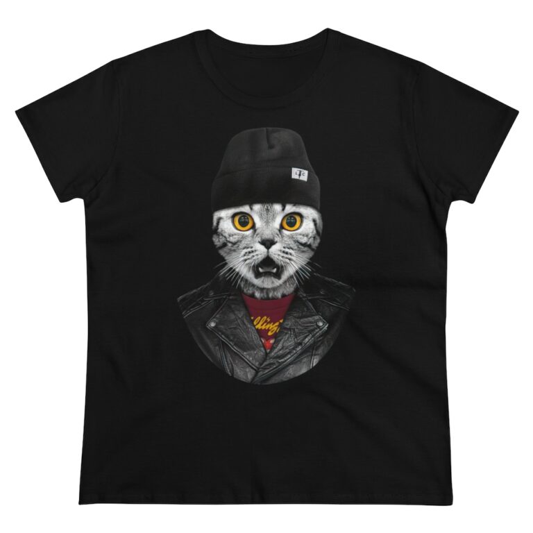 Funny Street Cat Women's T-Shirt