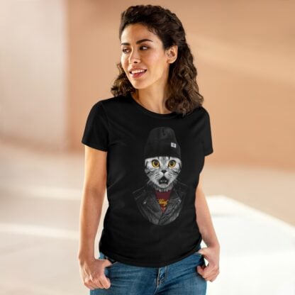 Funny Street Cat Women's T-Shirt