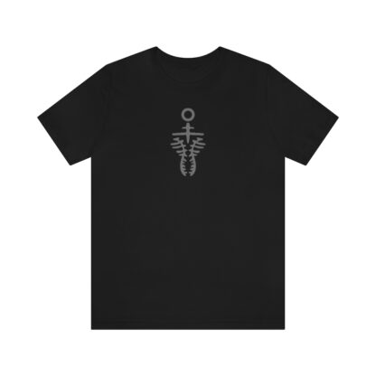 Maisie Lockwood's Skeleton Mark Black Unisex T-Shirt