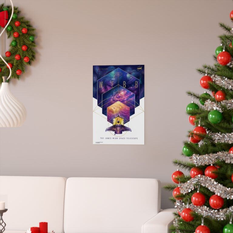 NASA "The James Webb Space Telescope" Poster Print