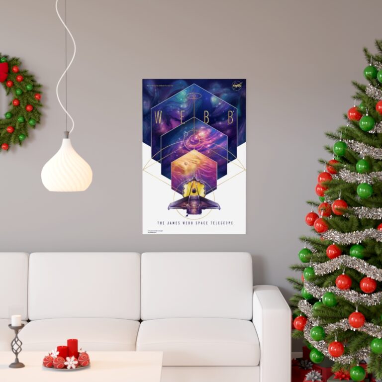 NASA "The James Webb Space Telescope" Poster Print