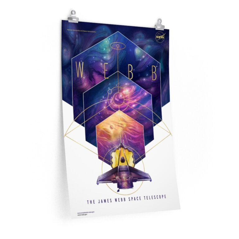 NASA "The James Webb Space Telescope" Poster Print