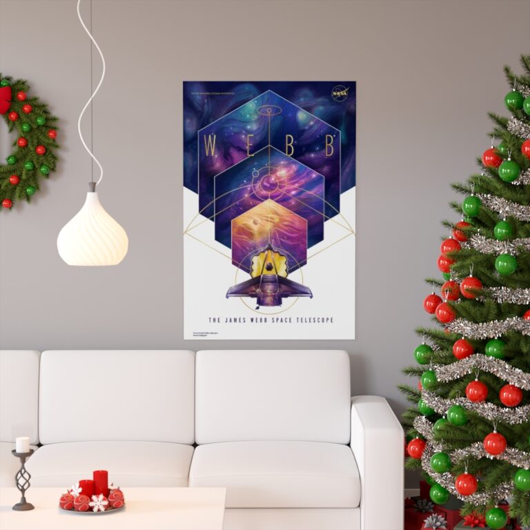 NASA "The James Webb Space Telescope" Poster Print