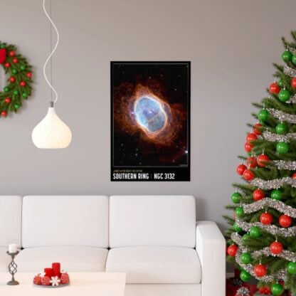 Southern Ring Nebula NGC 3132 Poster Print