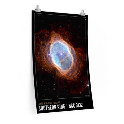 Southern Ring Nebula NGC 3132 Poster Print