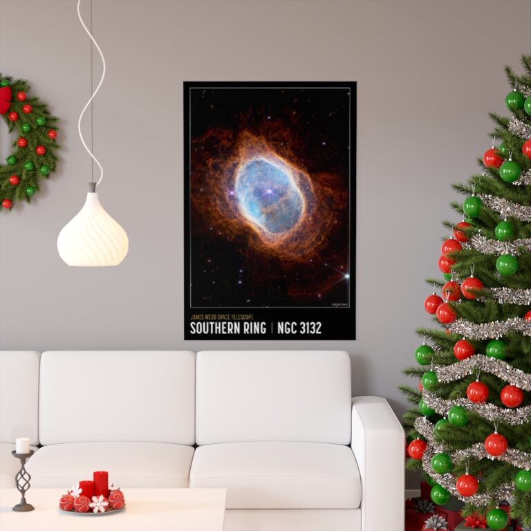 Southern Ring Nebula NGC 3132 Poster Print