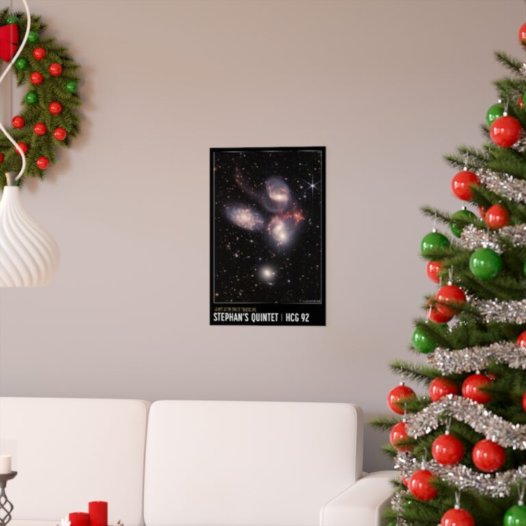 Stephan's Quintet Poster Print