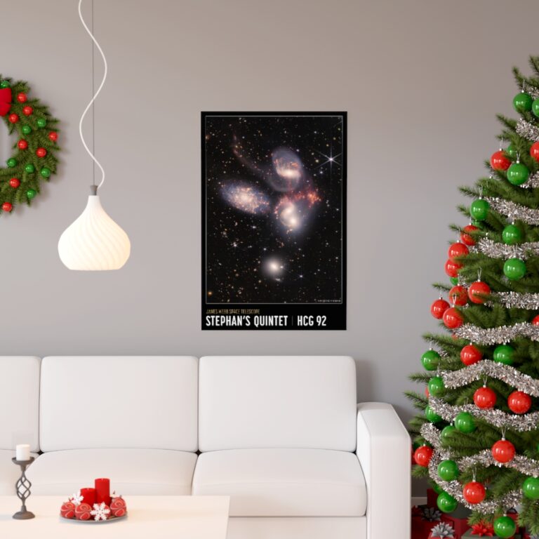Stephan's Quintet Poster Print