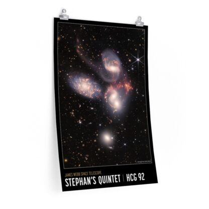 Stephan's Quintet Poster Print