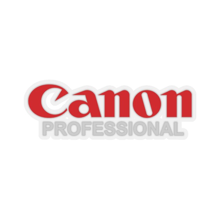 Canon Logo Sticker