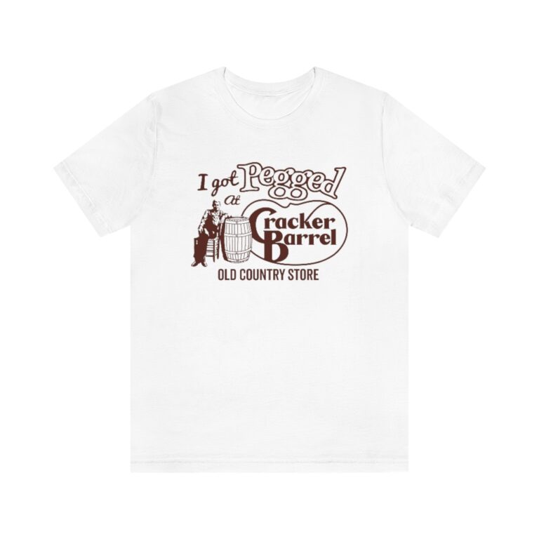 "I Got Pegged at Cracker Barrel" Unisex T-Shirt