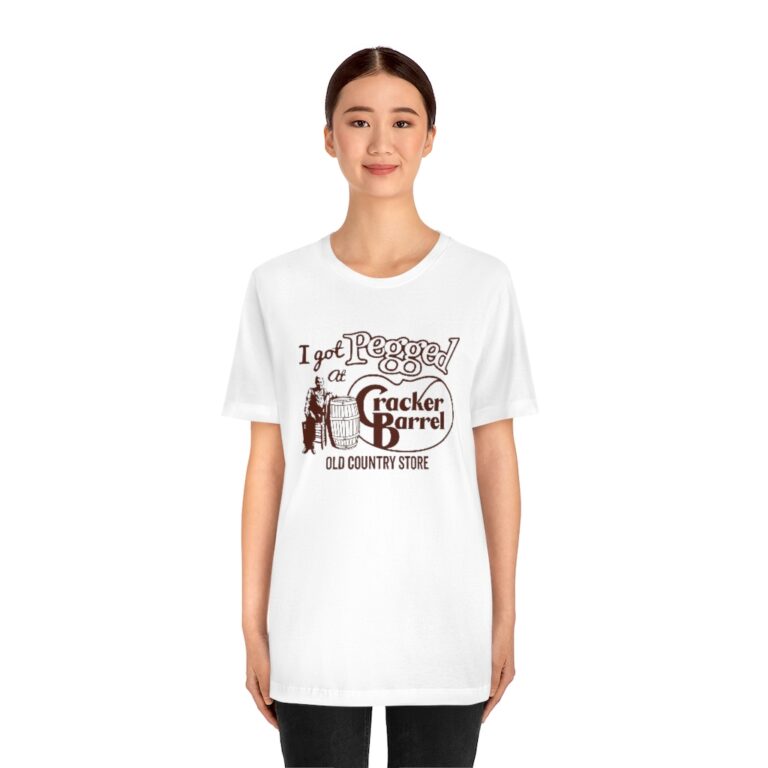 "I Got Pegged at Cracker Barrel" Unisex T-Shirt