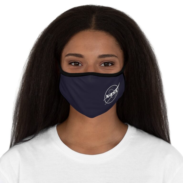NASA Face Mask - Navy-Blue