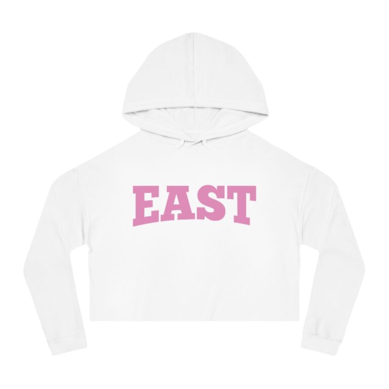 "EAST" Cropped Hoodie